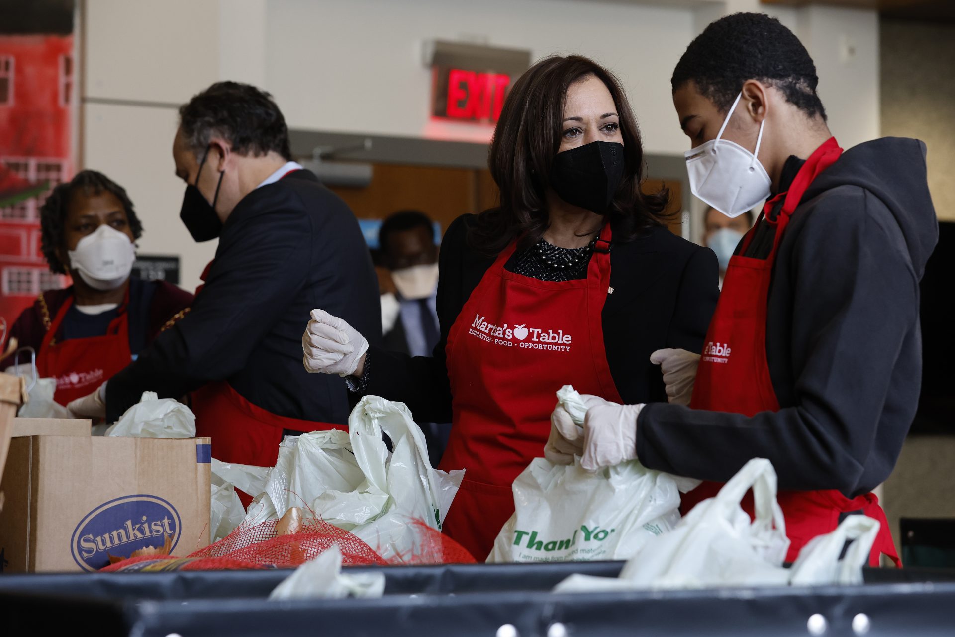 Pittige maaltijden kunnen eten - Kamala Harris