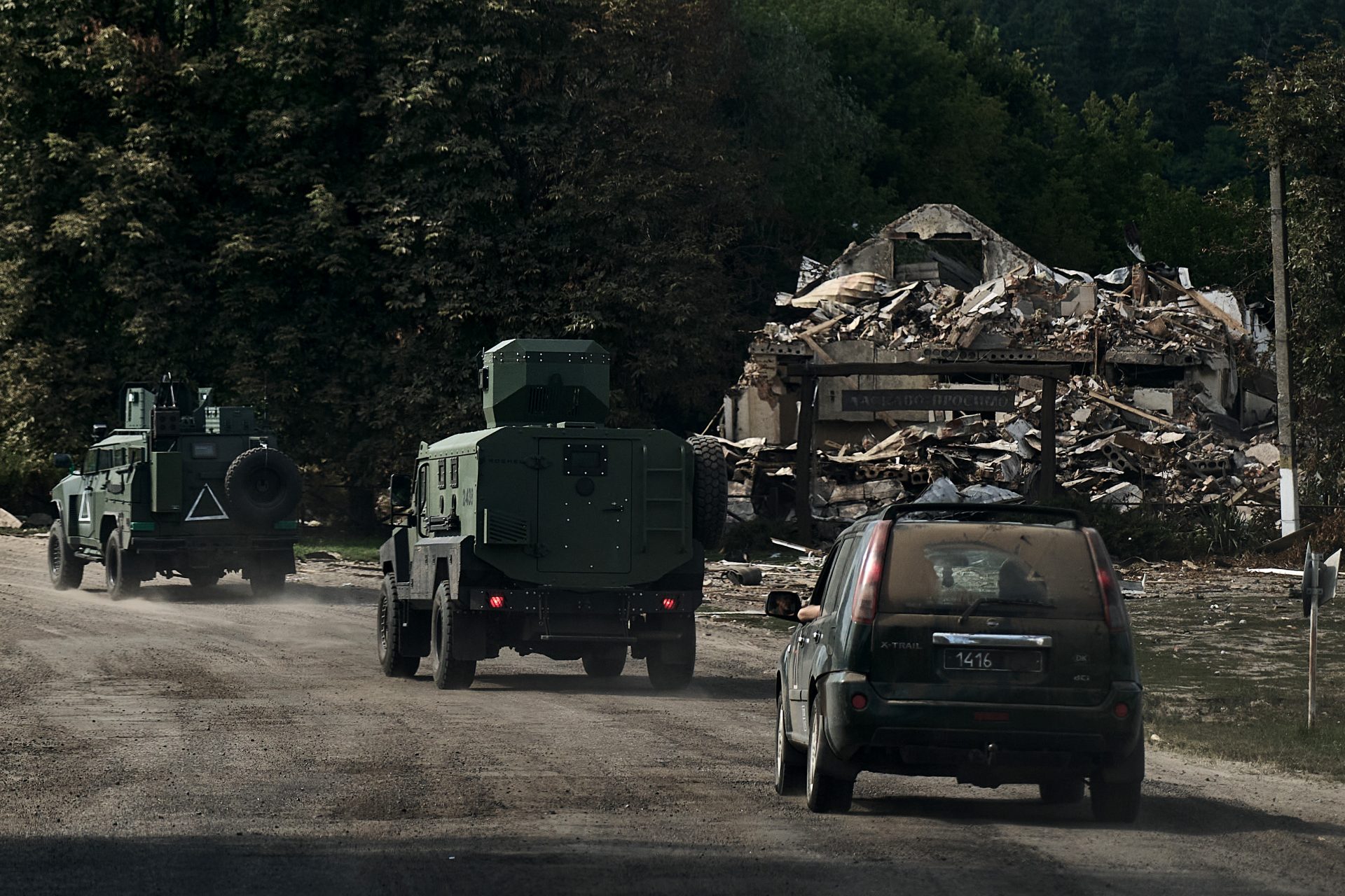 De Russische troepen hebben gefaald