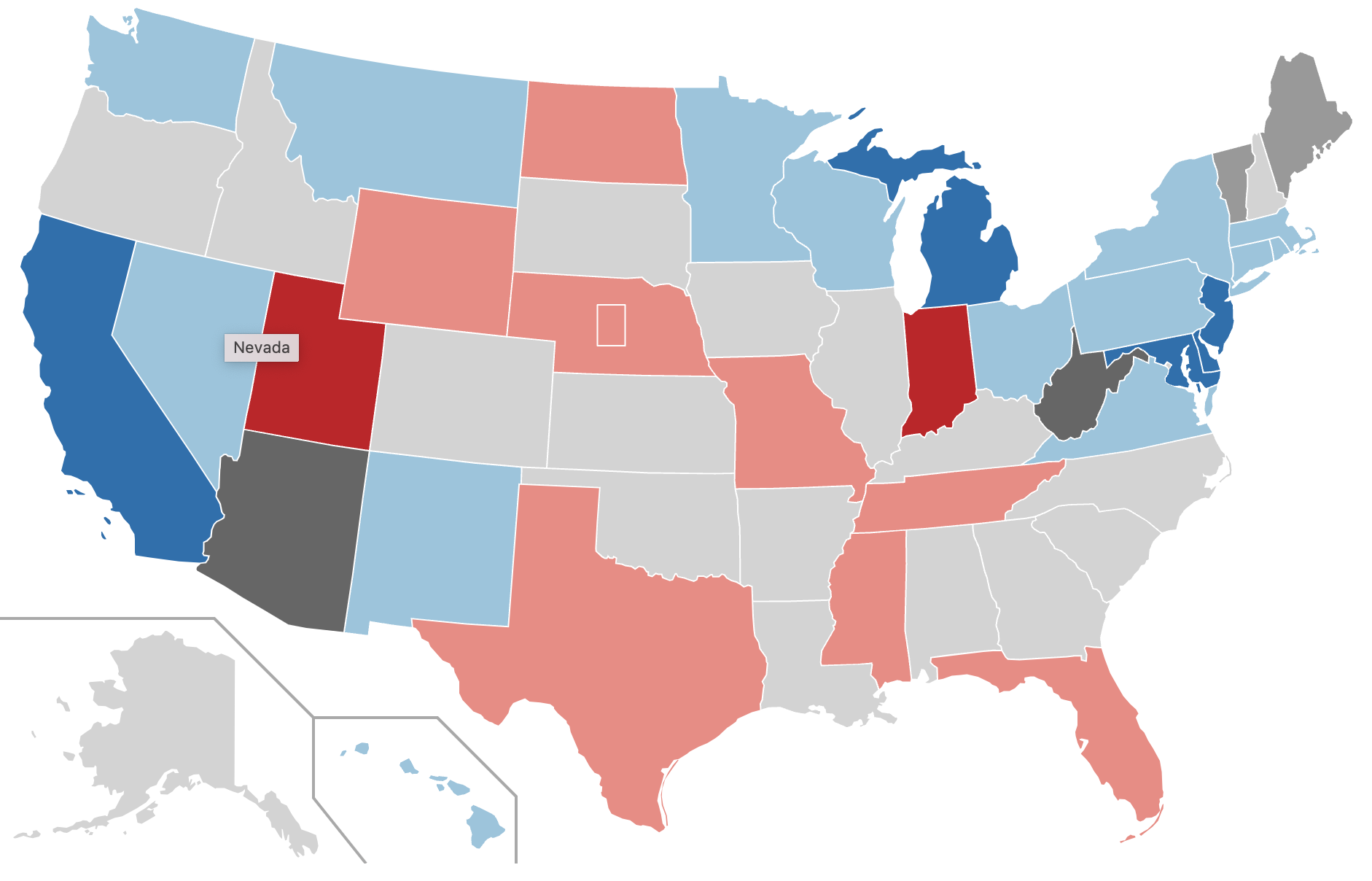 A lot of Democratic seats are up for grabs