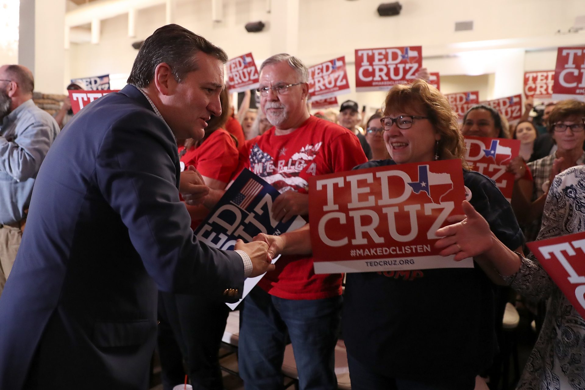 Cruz beat O’Rourke by a small margin