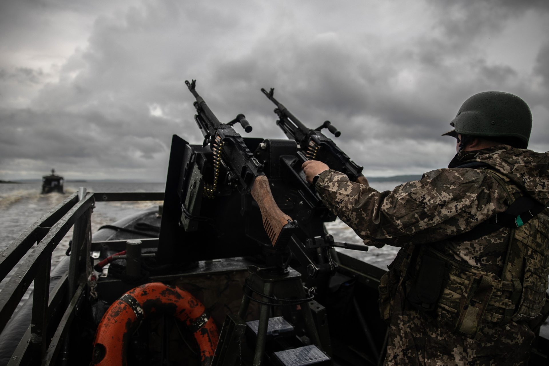 The Ukrainian Navy responds to threats