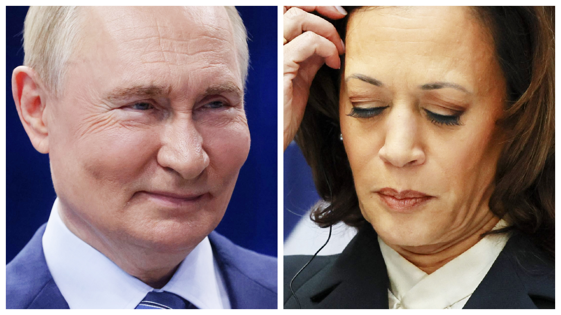 Confusión internacional tras lo dicho por Putin sobre Kamala Harris