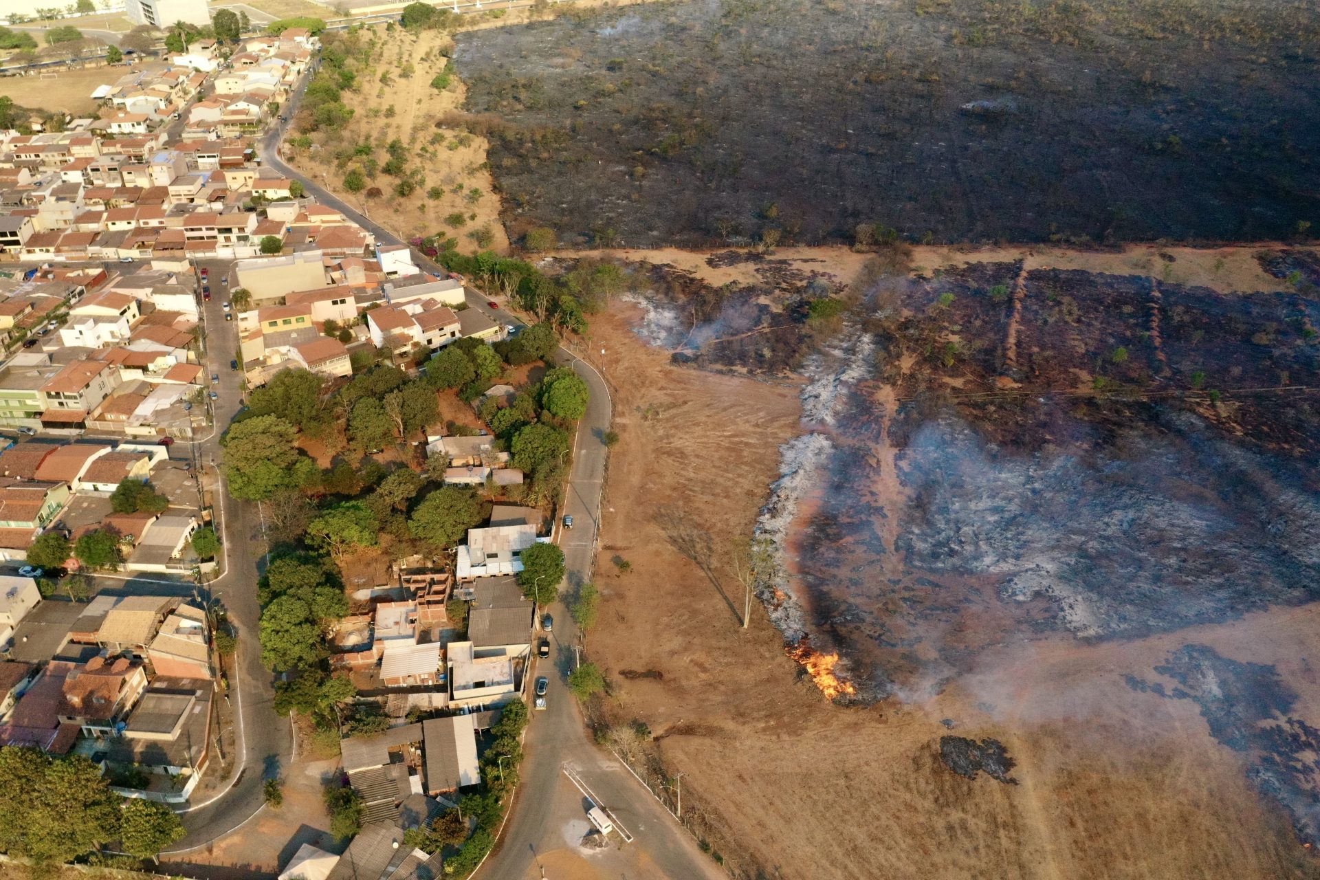 Les incendies du mois d'août