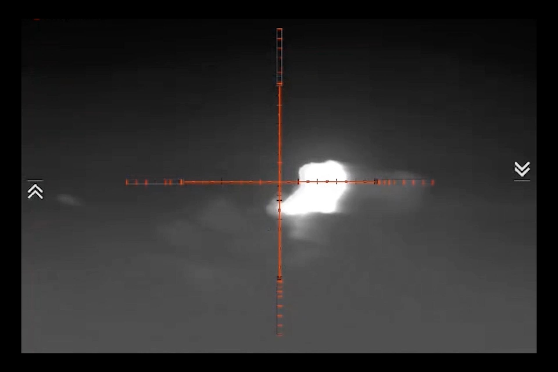 The Russian drone exploded in the sky 