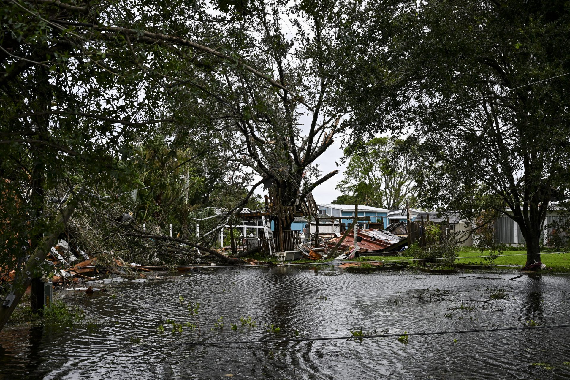 Florida aún se estaba recuperando del huracán Helene 