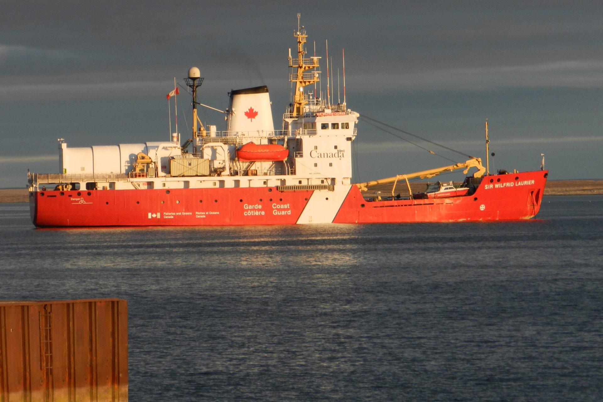  The CCGS Sir Wilfrid Laurier