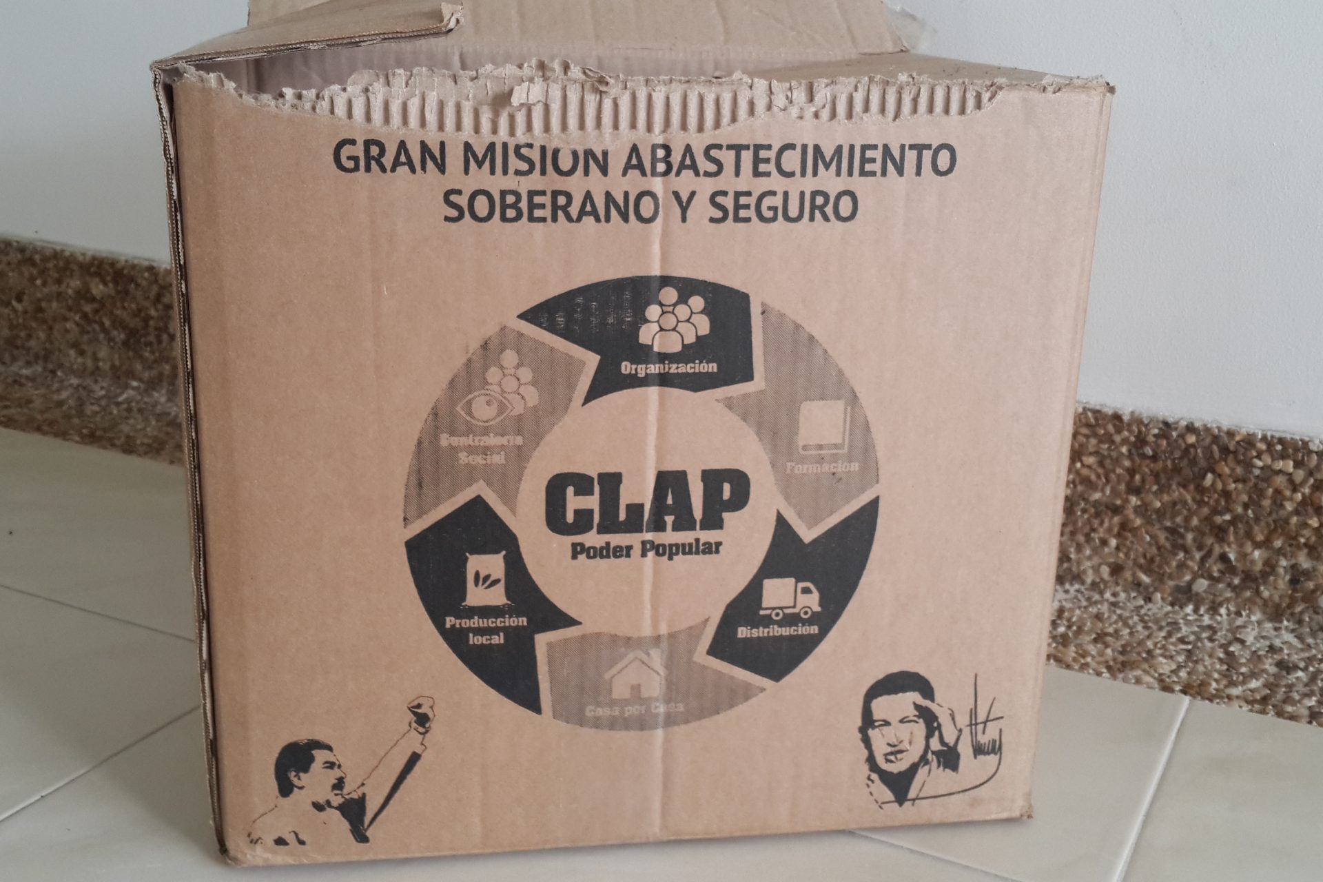 Contratista del CLAP en medio de la crisis alimentaria venezolana