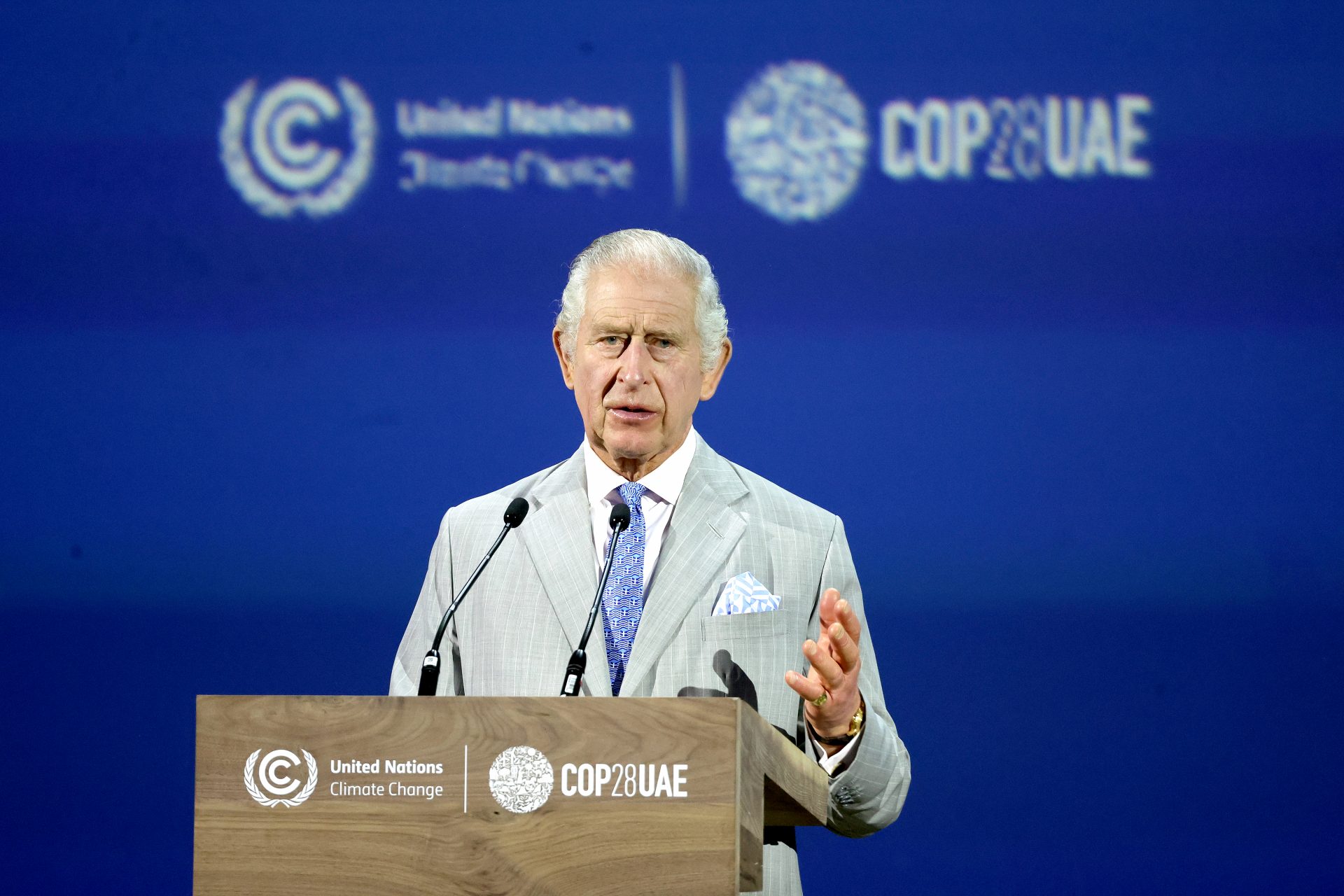 Praise for King's stance on climate change