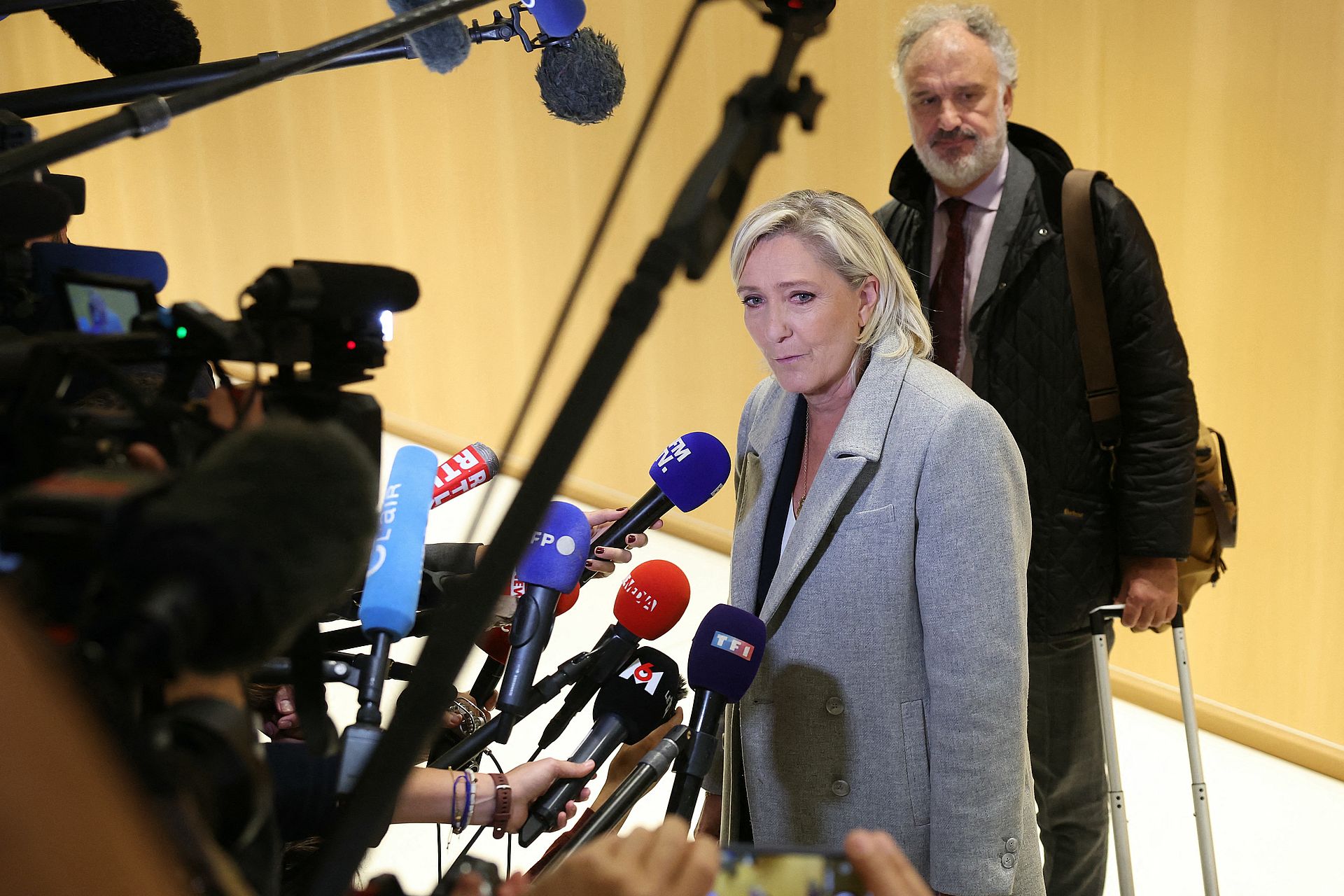 L’agacement de Marine Le Pen