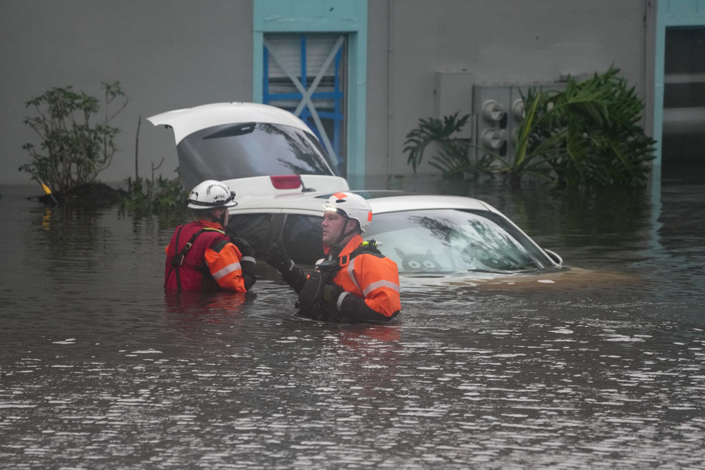 Lluvias como nunca antes habían tenido lugar en la región