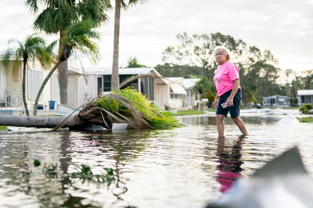 Foto's: het pad van vernietiging van orkaan Milton in Florida