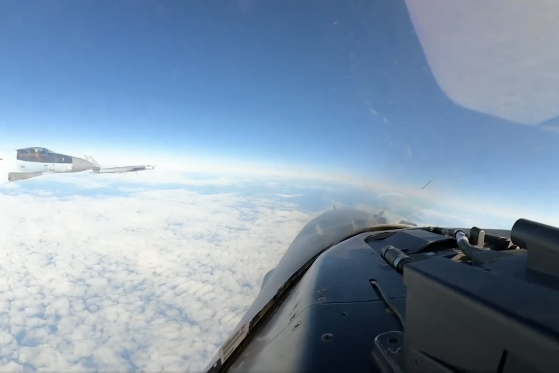 Una maniobra de vuelo peligrosa