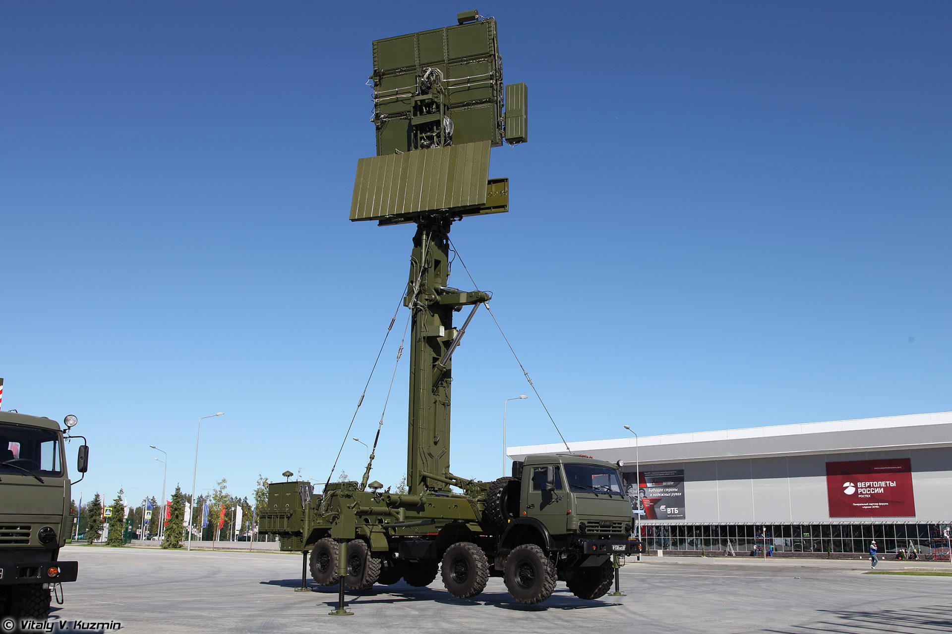 Une station radar mobile de pointe