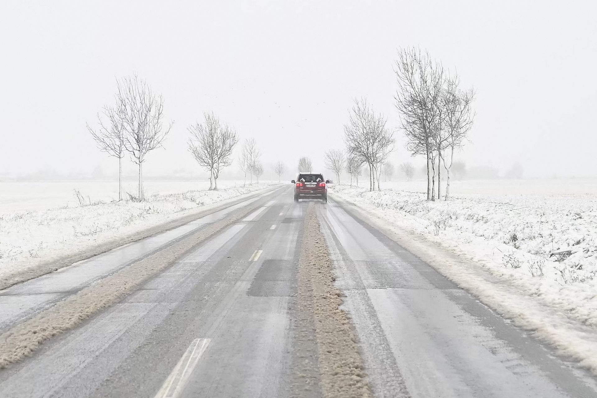 Des routes bloquées