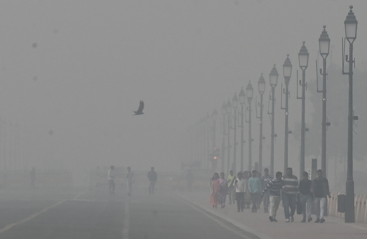 Gasping for breath in the world's worst toxic smog in India