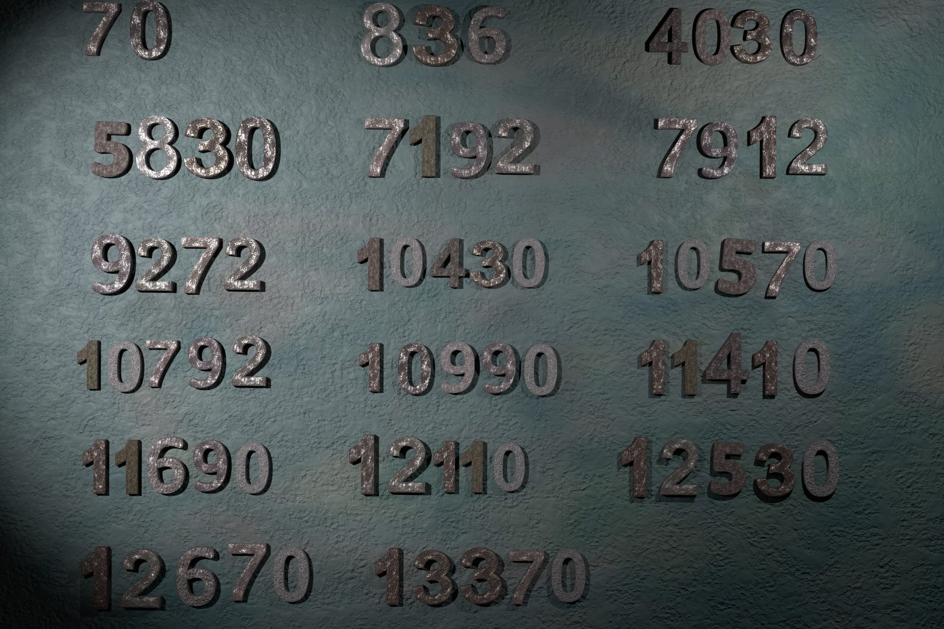 In the duodecimal base, 10 has a value of 12.