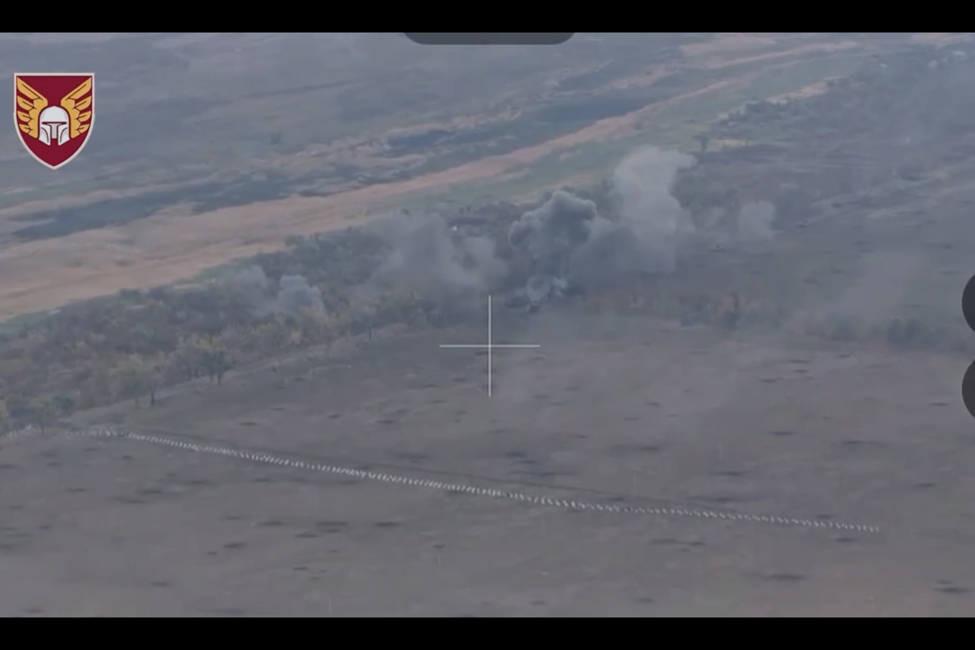 Une vidéo diffusée par les parachutistes ukrainiens