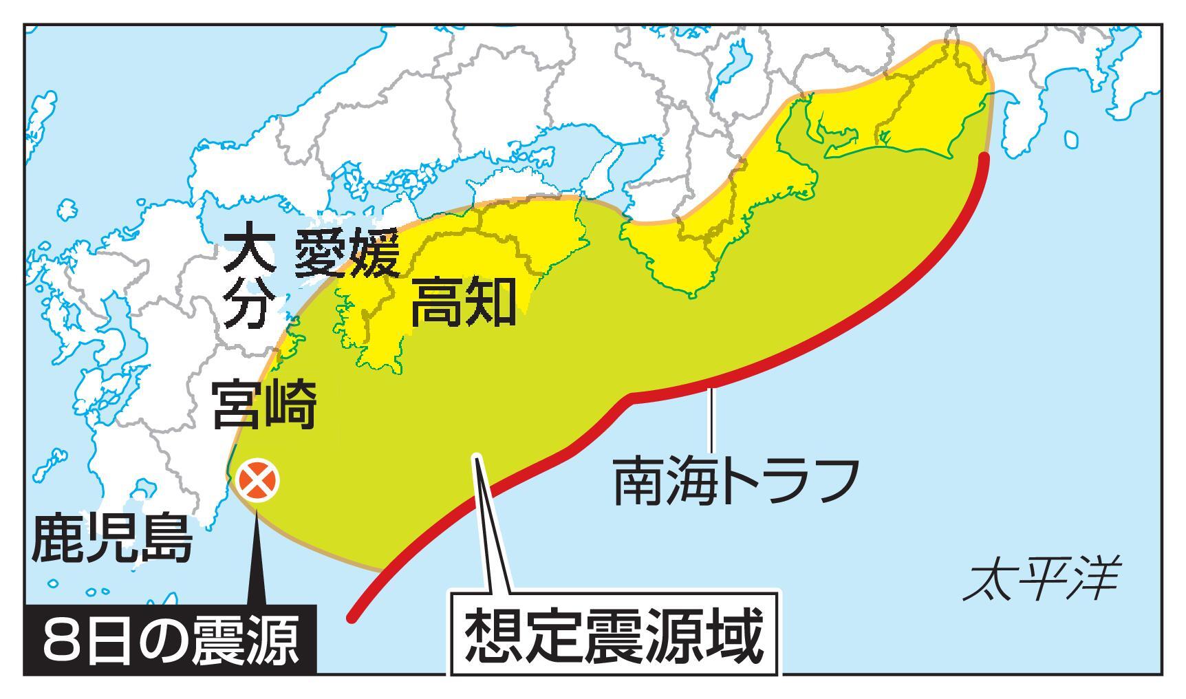 南海トラフ巨大地震