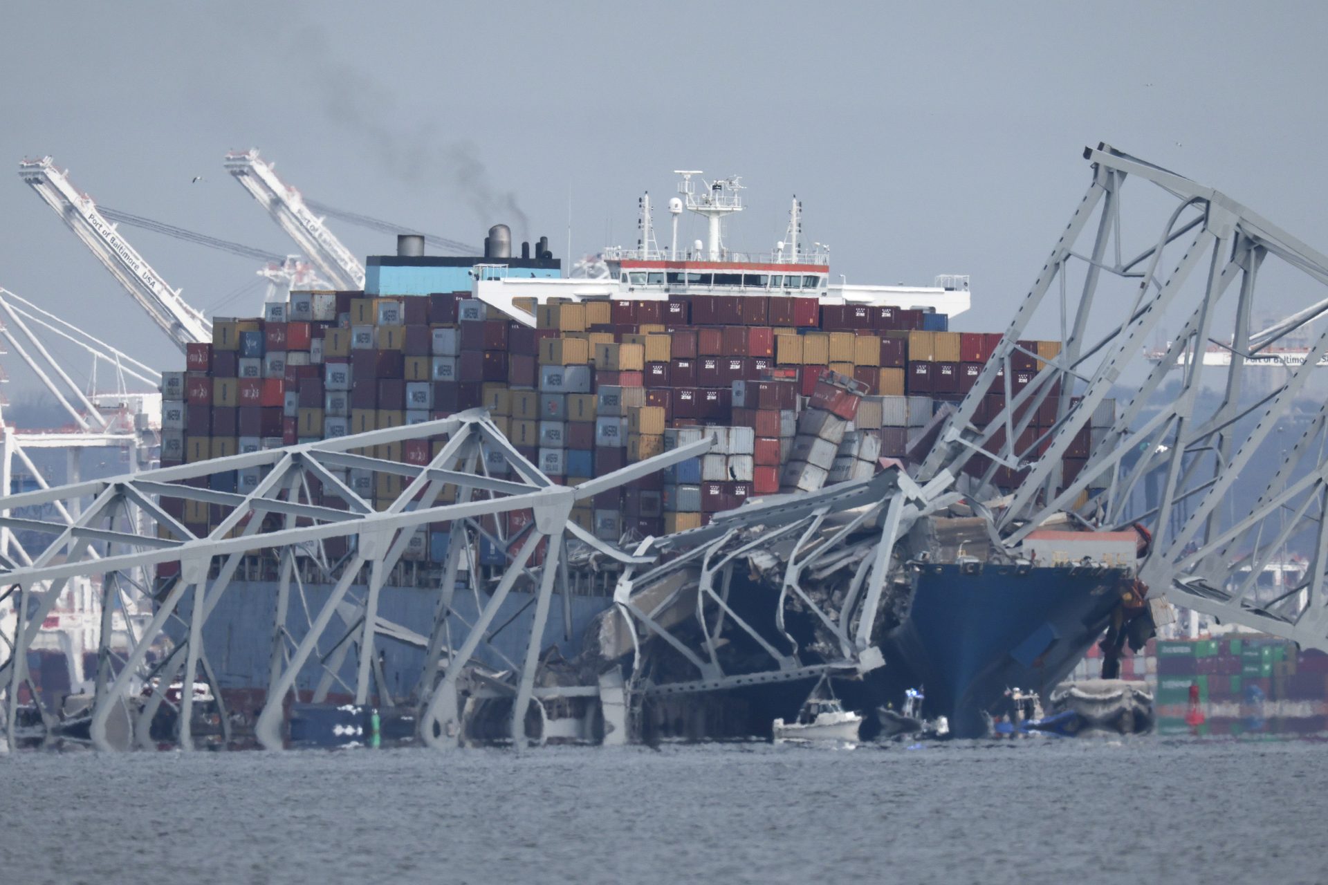 Aux États-Unis, le pont Francis Scott Key s'est effondré de façon spectaculaire