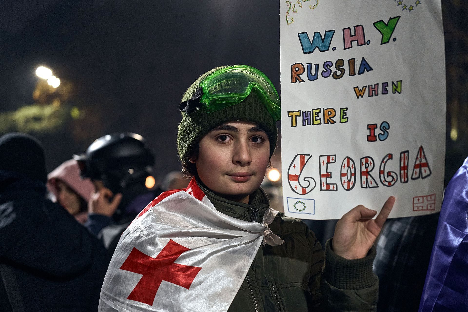 Anti-Russian protests in Georgia 