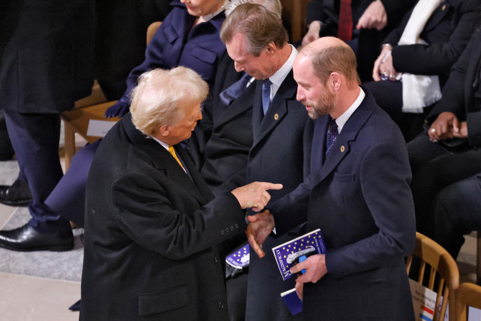 Donald Trump e il principe William