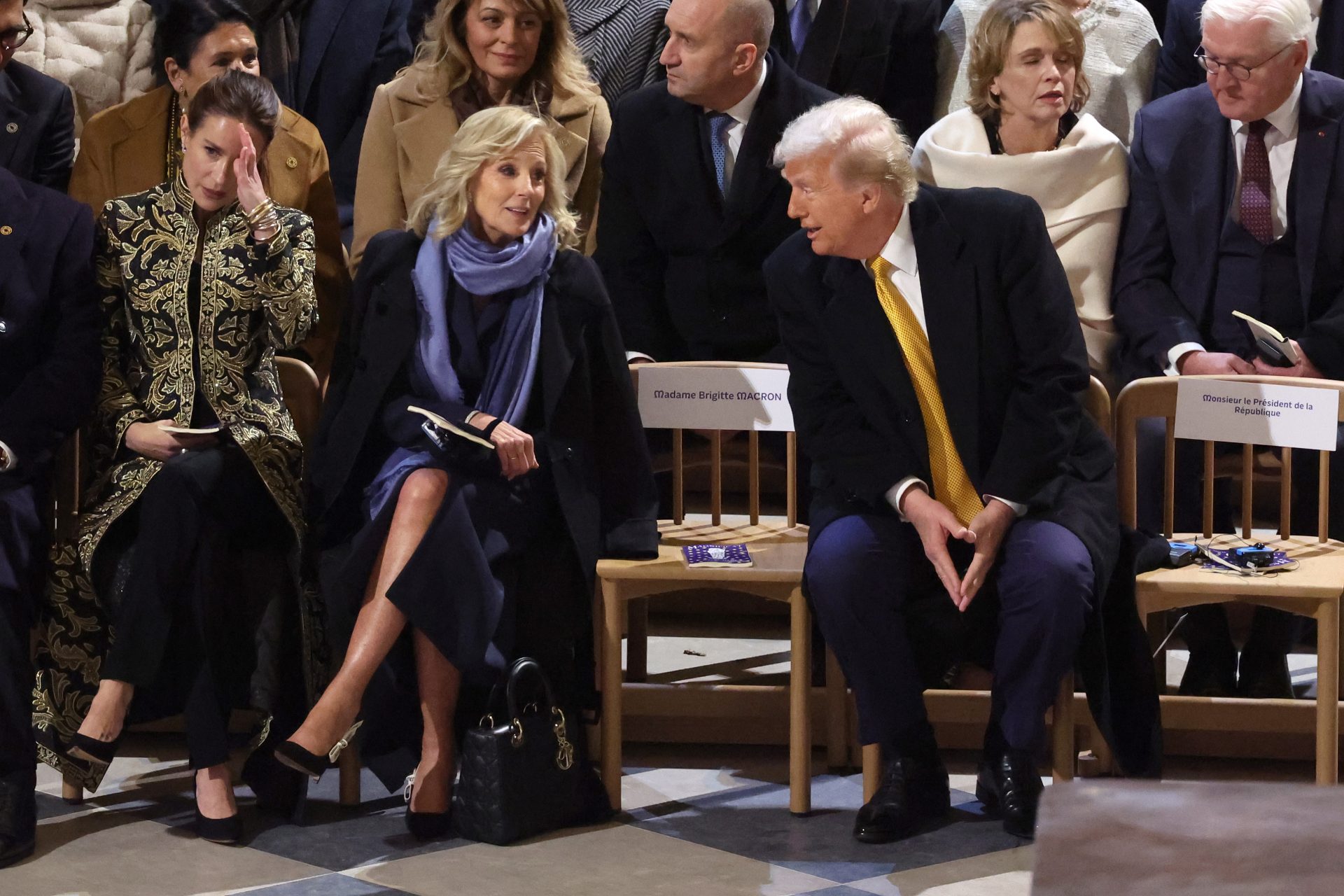 Ashley Biden, Jill Biden e Donald Trump