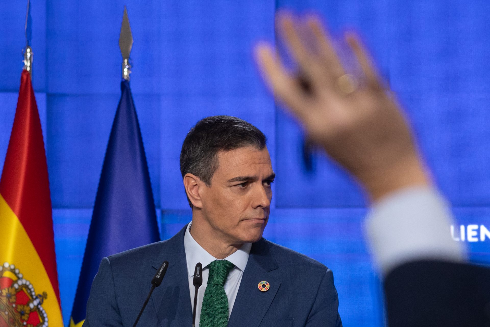 Los temblores (inexistentes) de Pedro Sánchez