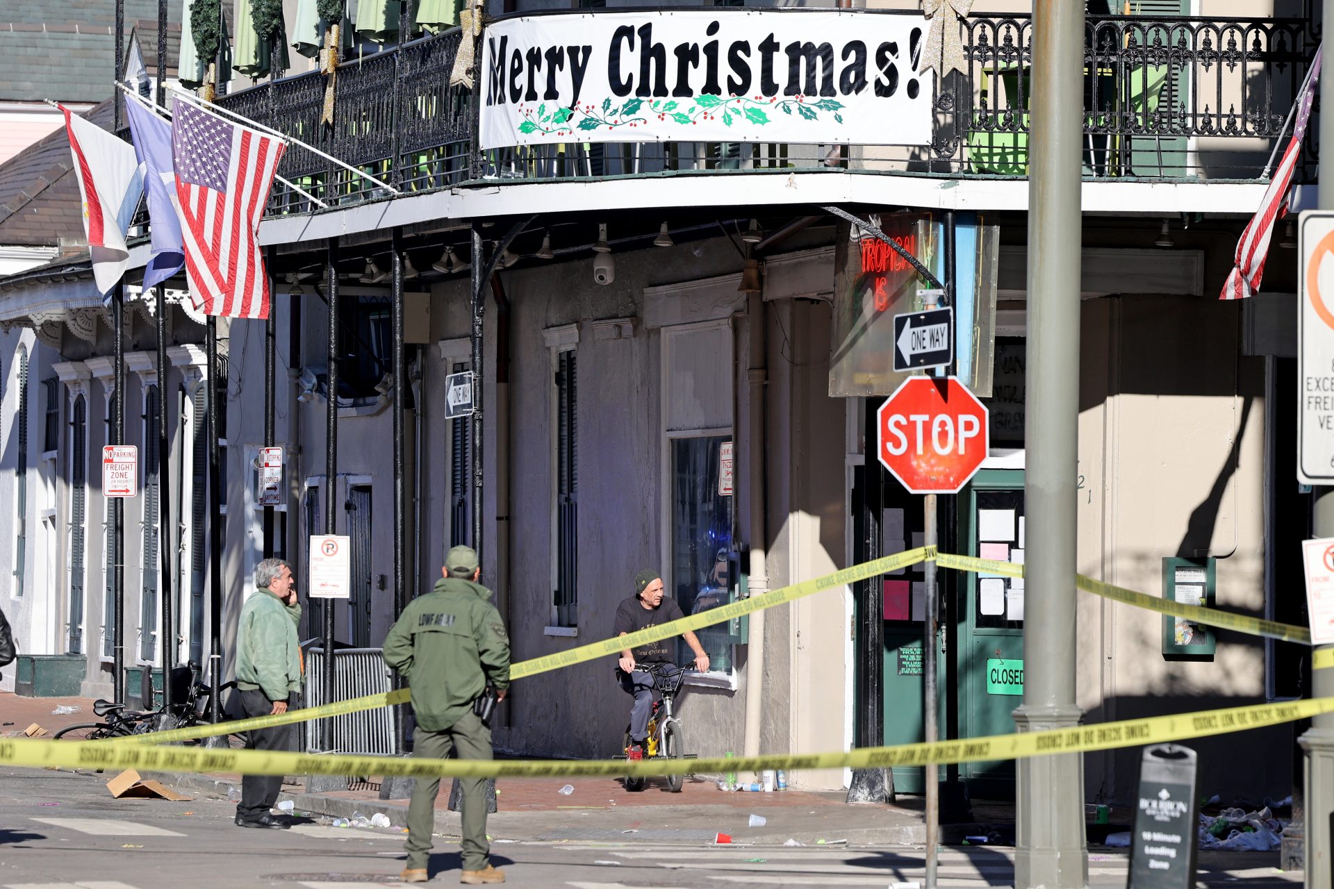 Attacco nel quartiere francese di New Orleans