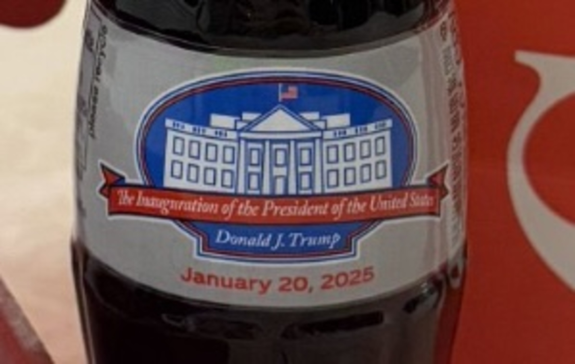 A limited edition bottle for Trump’s second term 