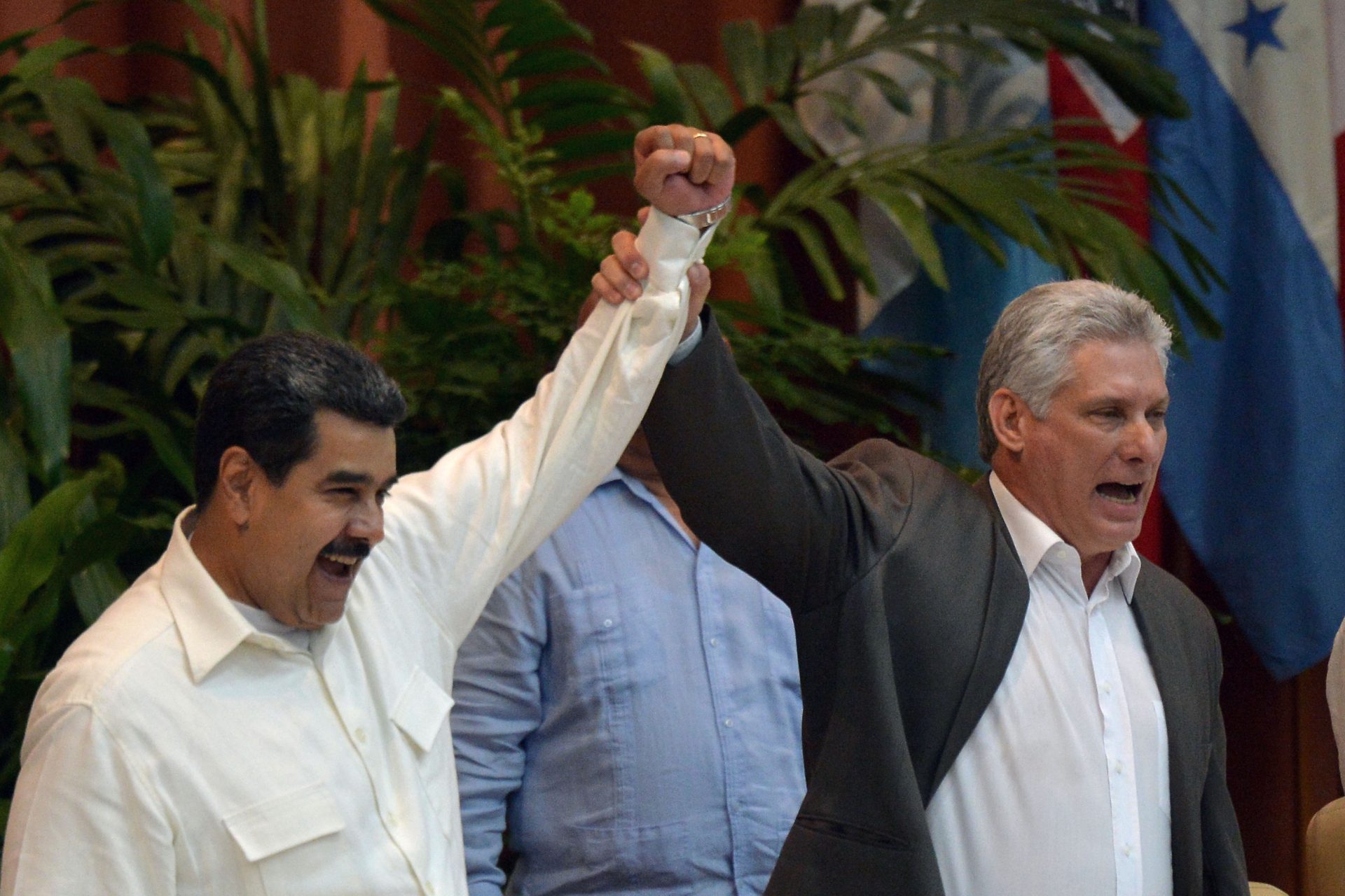 Support for Maduro after his re-election