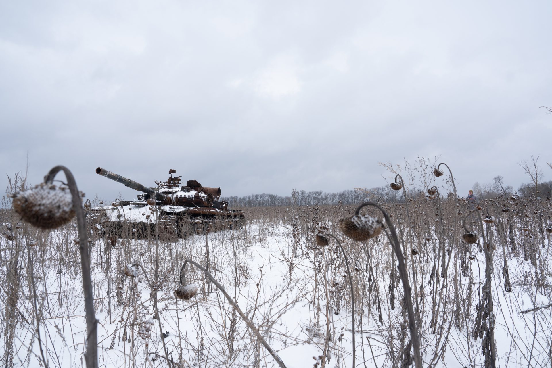 Les forces ukrainiennes stoppent une attaque des Russes, qui perdent quatre chars