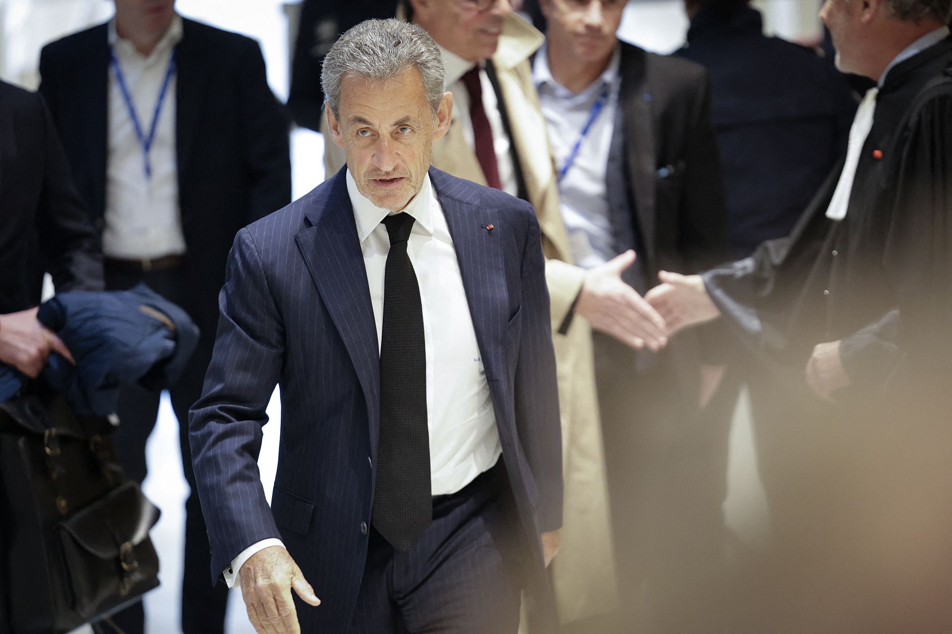 Nicolas Sarkozy entendu par la justice au procès du financement libyen de sa campagne de 2007