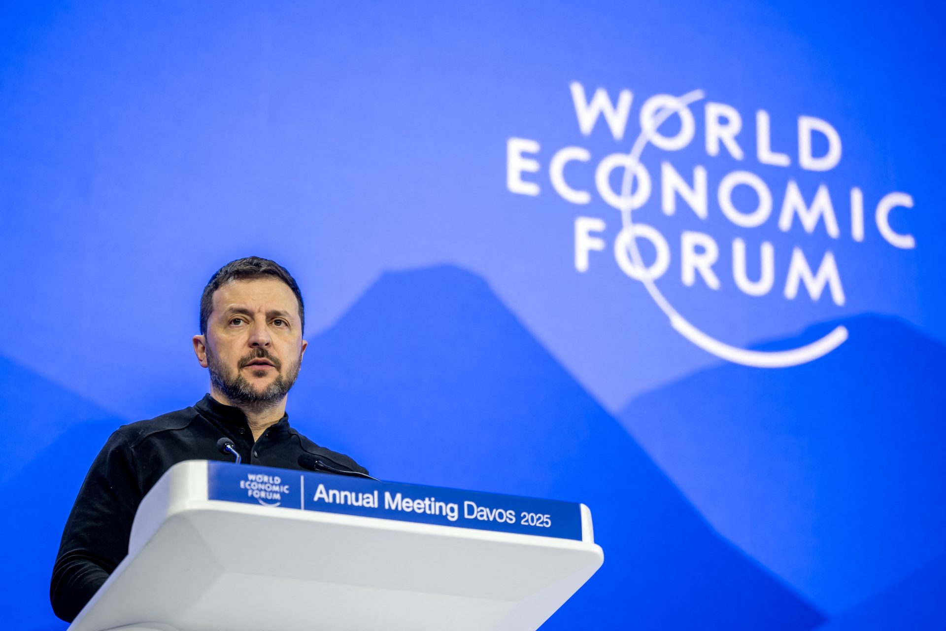 Speaking at the World Economic Forum