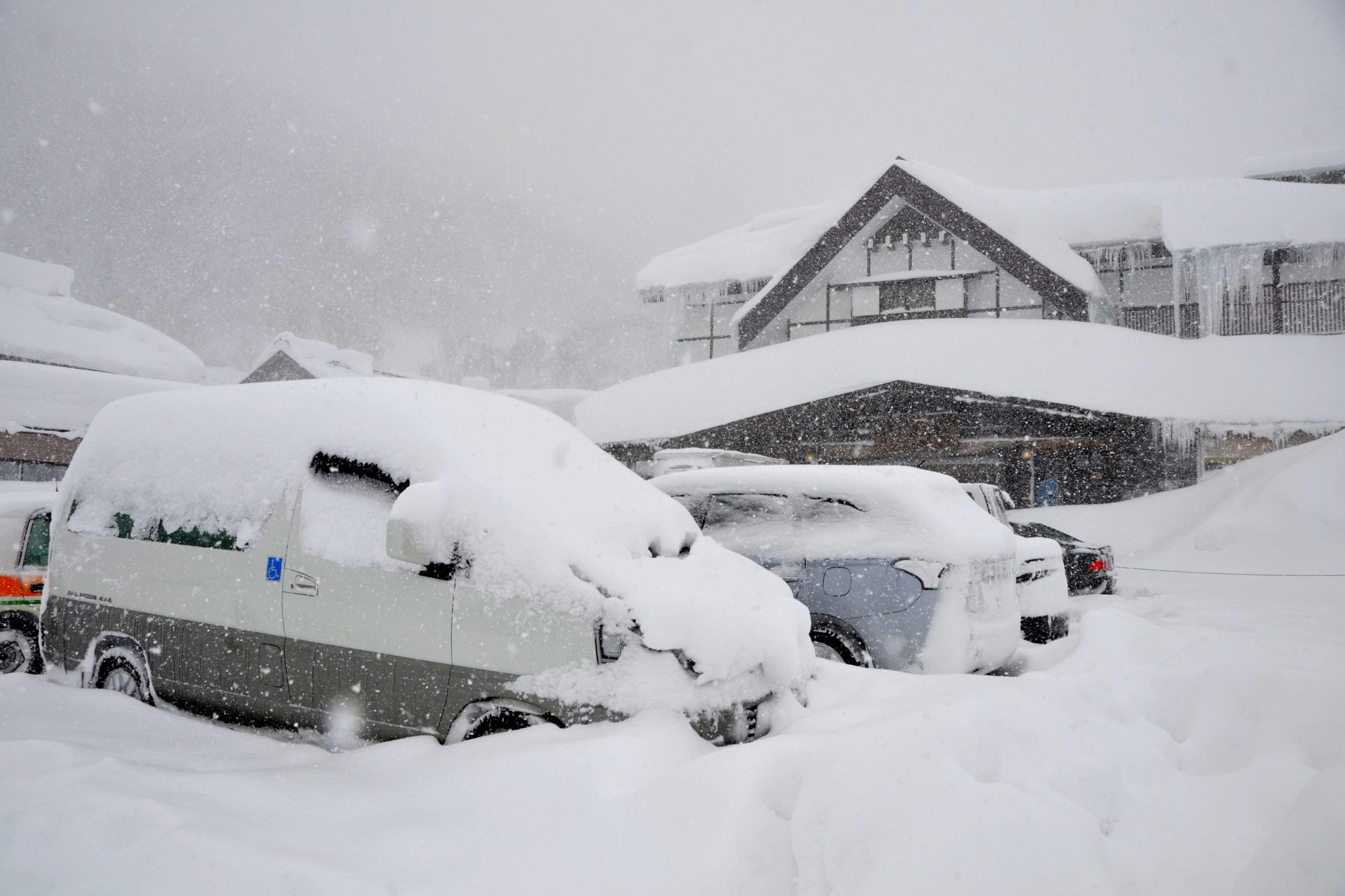 積雪量が最大となった青森県