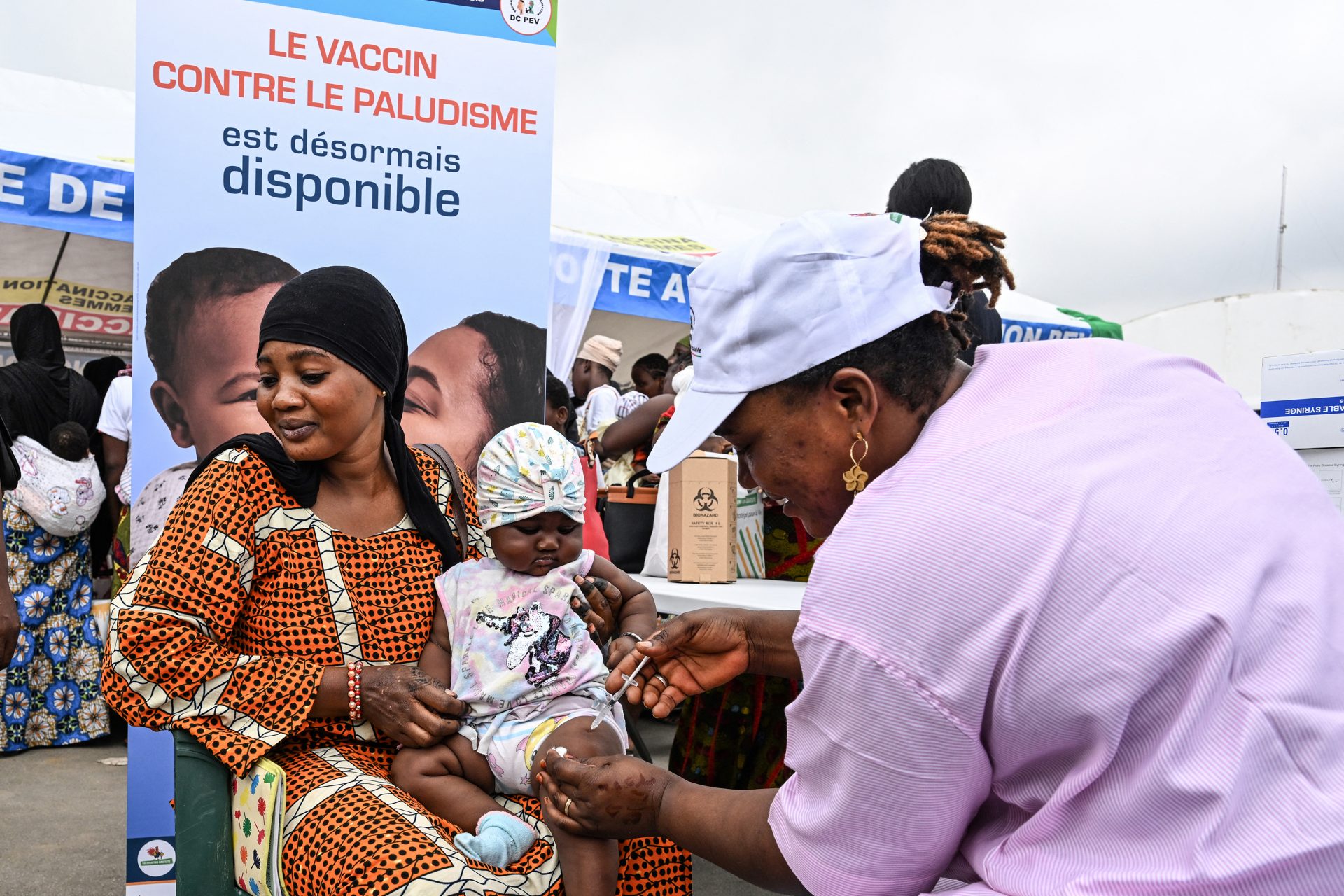 Le programme de vaccination contre le paludisme est suspendu