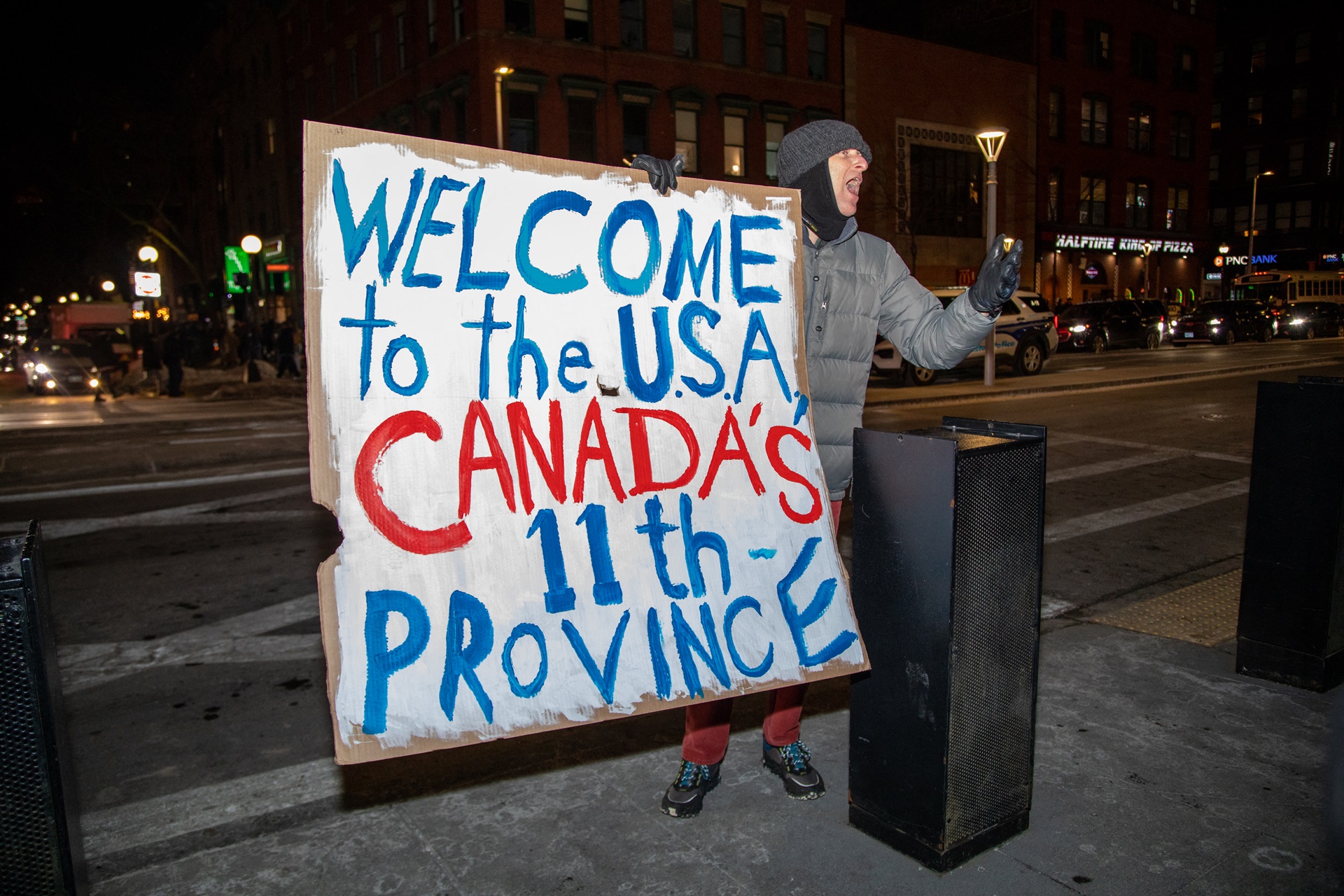 Not on the table: Canadians and Americans don't want to become one country